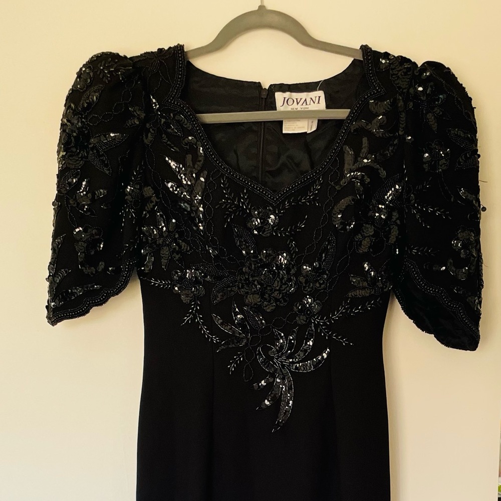 Vintage Beaded Jovani Dress Size 6